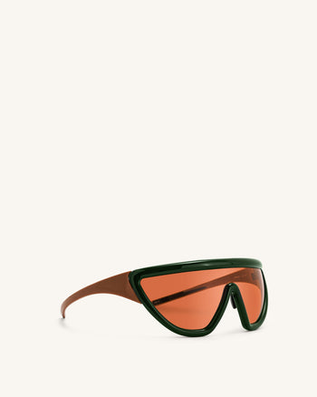 Angelica D Rahmen-Sonnenbrille - Grün