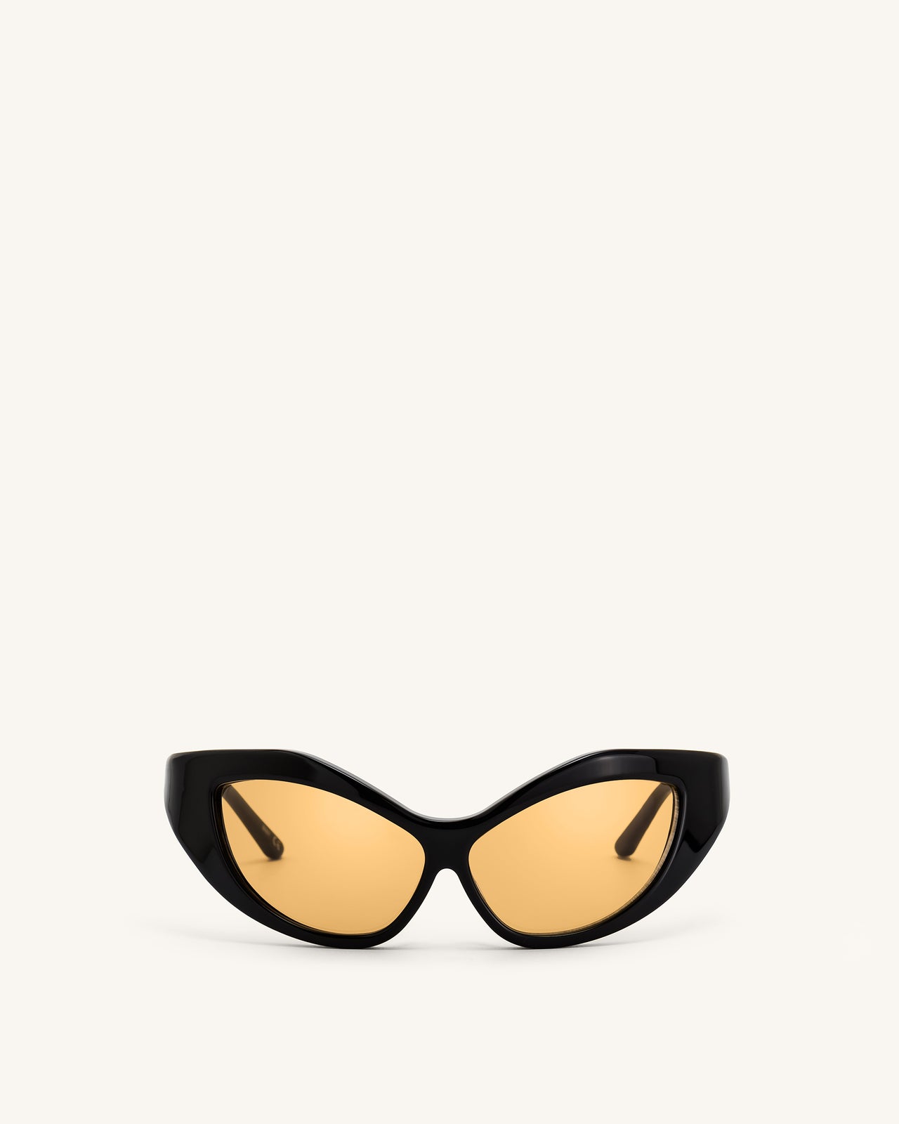 Clarissa Cat-Eye Sonnenbrille - Schwarz