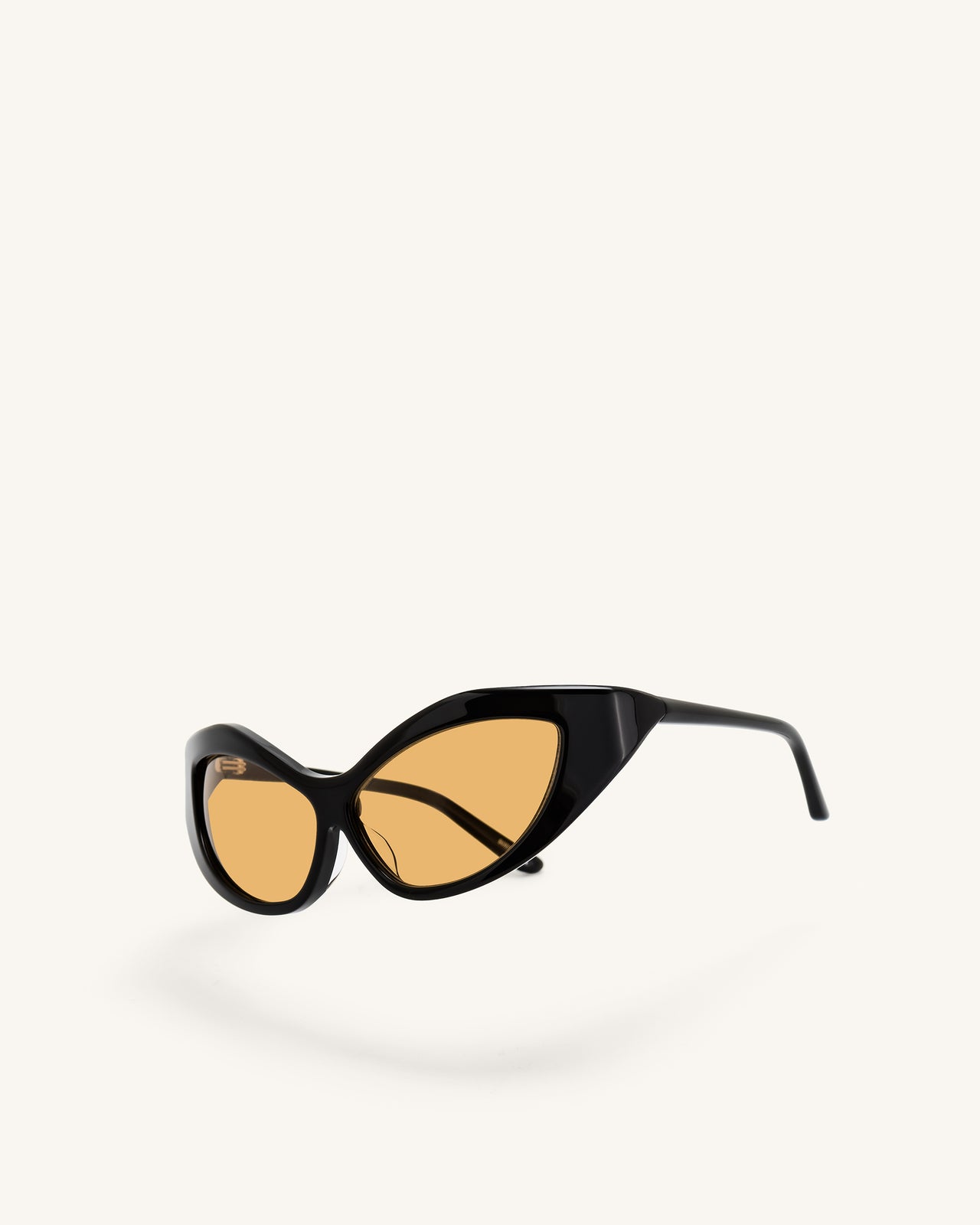 Clarissa Cat-Eye Sonnenbrille - Schwarz