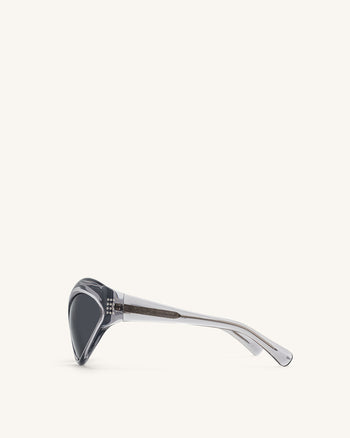 Quorra Cat-Eye Sonnenbrille - Grau