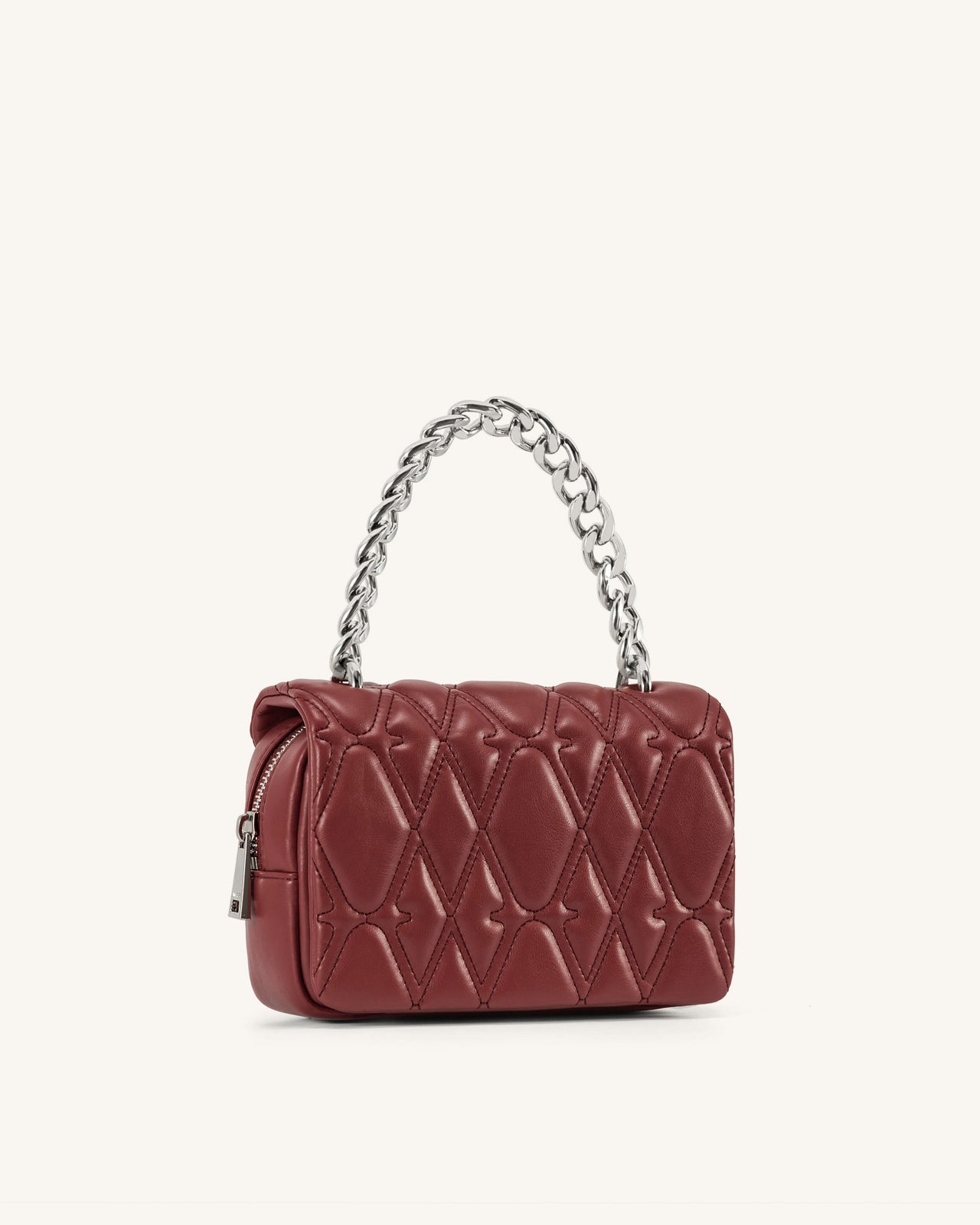 Nora Crossbody-Tasche - Weinrot